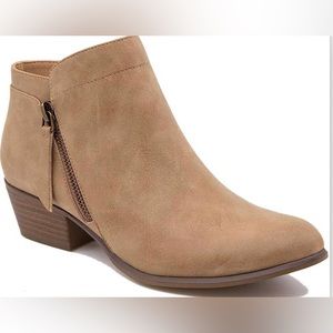 Unionbay Toledo Tan Booties